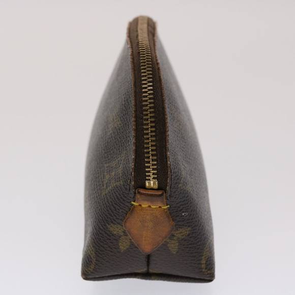 LOUIS VUITTON Monogram Pochette Cosmetic PM Cosmetic Pouch M47515 LV Auth 47861 - Picture 3 of 16